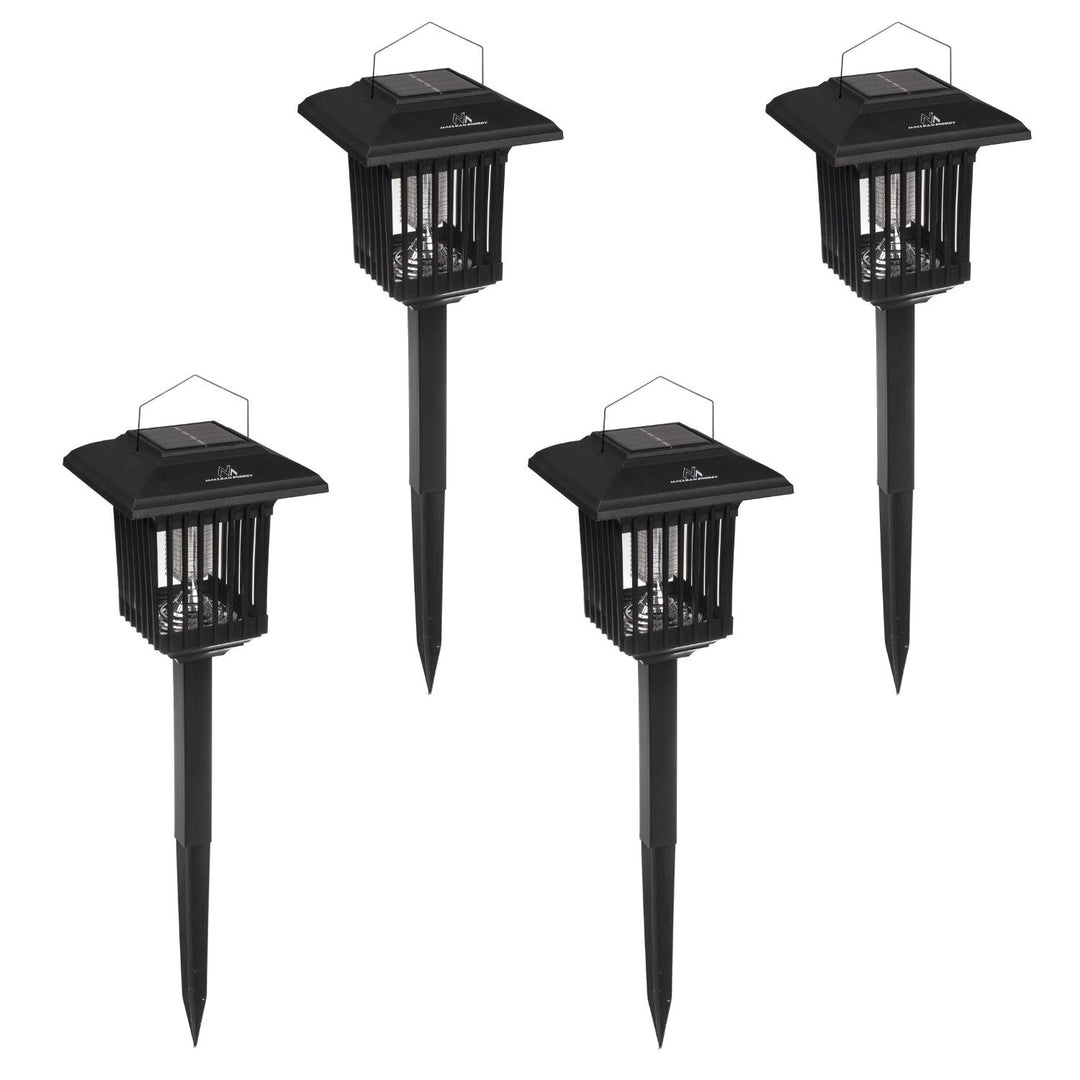Maclean solarna LED lampa za ubijanje kukaca, IP44, LED/UV, 2*AA Ni-MH 200 mAh baterija, 2V DC solarna MCE448, 4 komada