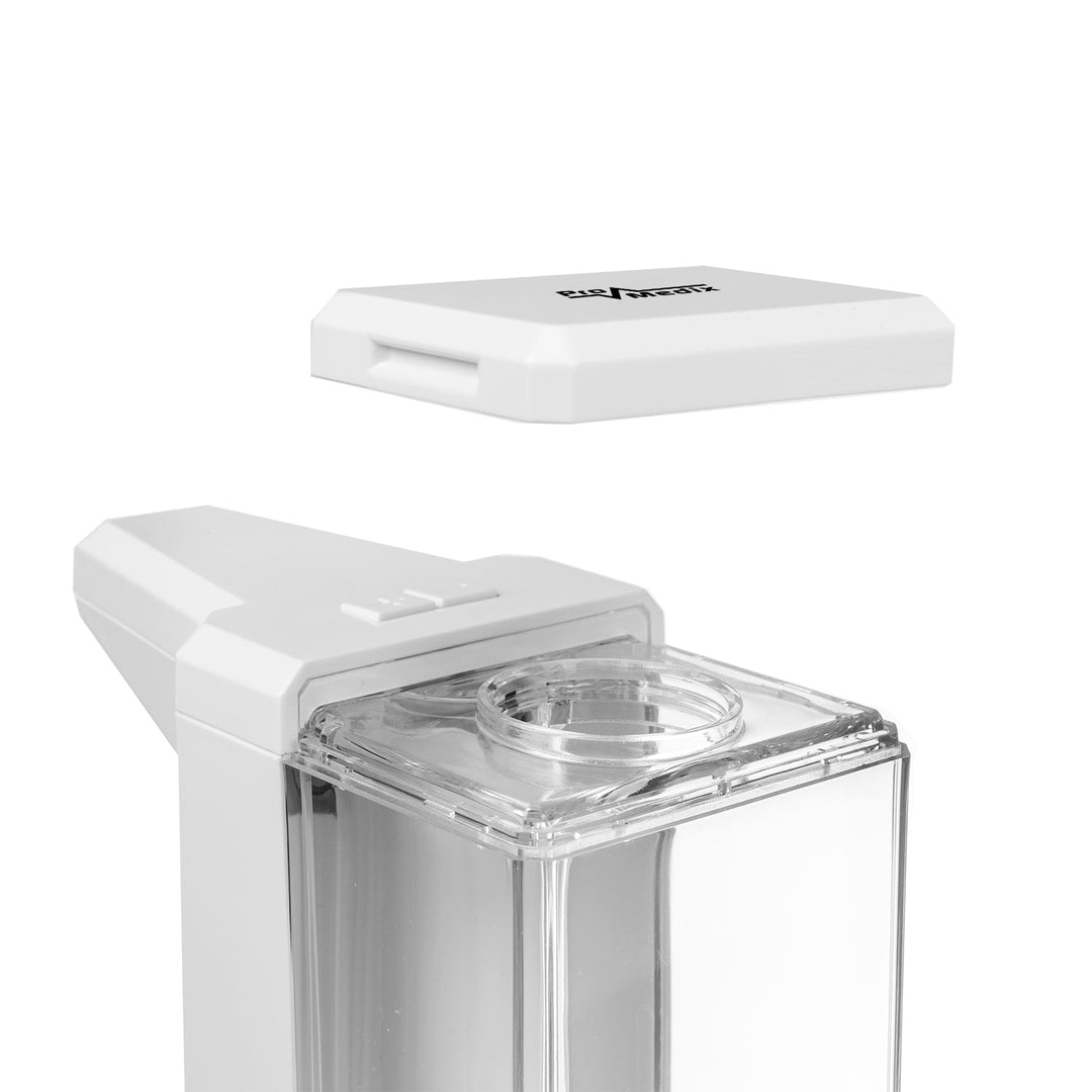 Dispenser automat pentru lichide dezinfectante 500ml Promedix PR-470 + 4x baterie AA Varta Industrial
