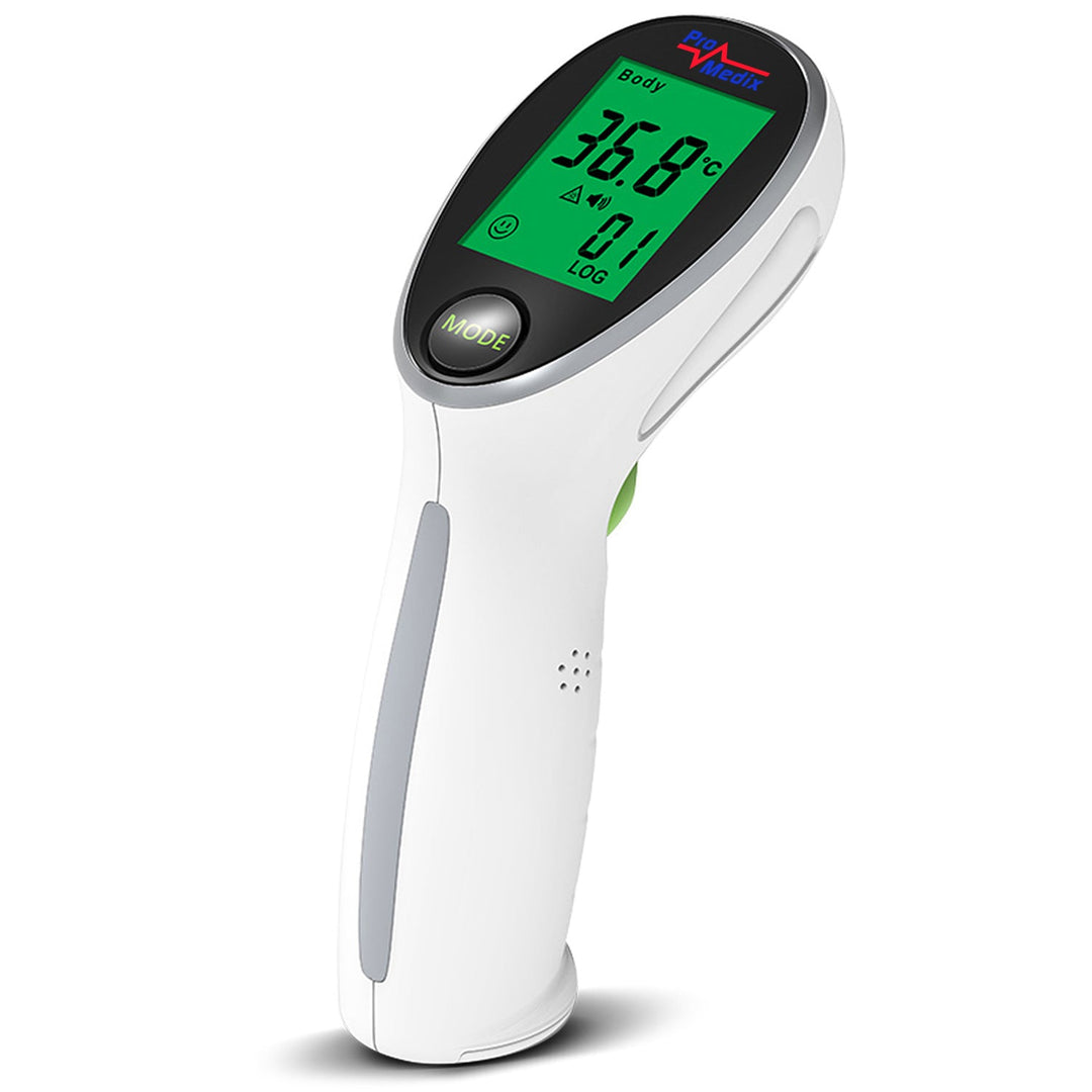 Promedix PR-960 nekontaktni infracrveni medicinski termometar + 2x AAA Varta Industrial baterije