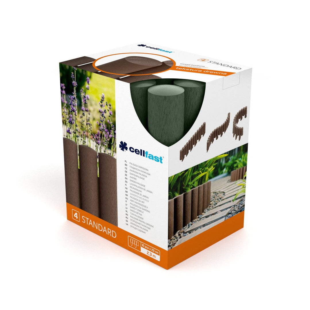 Cellfast Standard 4 zelena vrtna palisada, 4 pakiranja