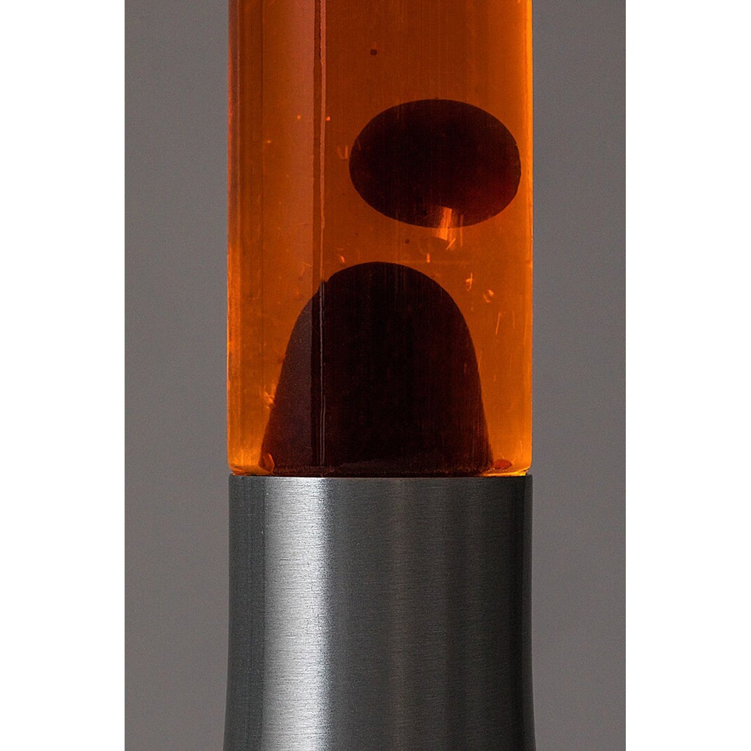 Rabalux Lampă cu lavă LED, 25W, 3000 K, portocalie, Poppilol