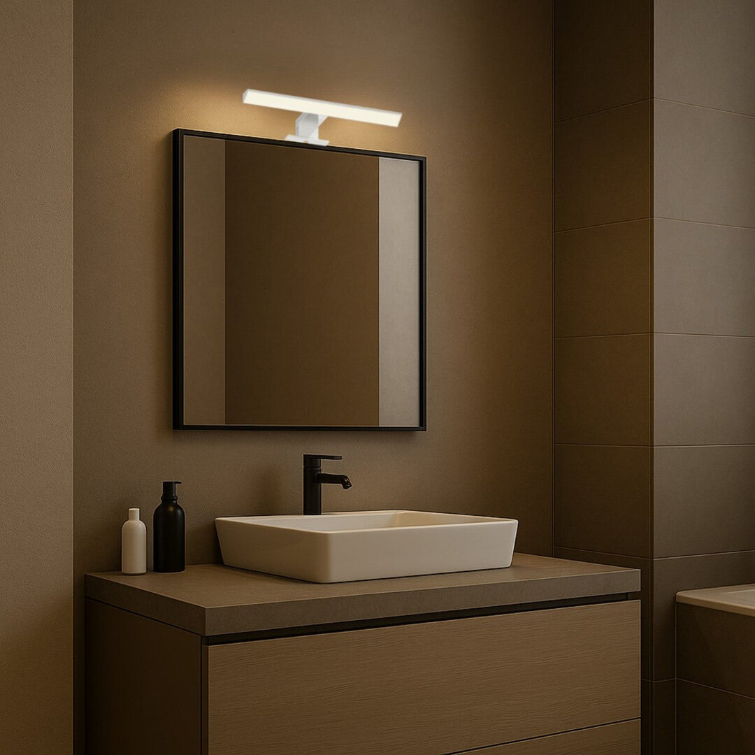 Rabalux kupaonska lampa, 6 W, prirodno bijela 4000 K, IP44. Krom, Loric