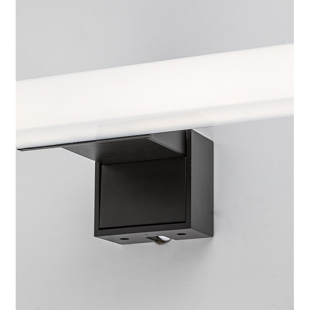 Rabalux kupaonska lampa, 9 W snage, prirodno bijela 4000 K, IP44. Crna, Oliro