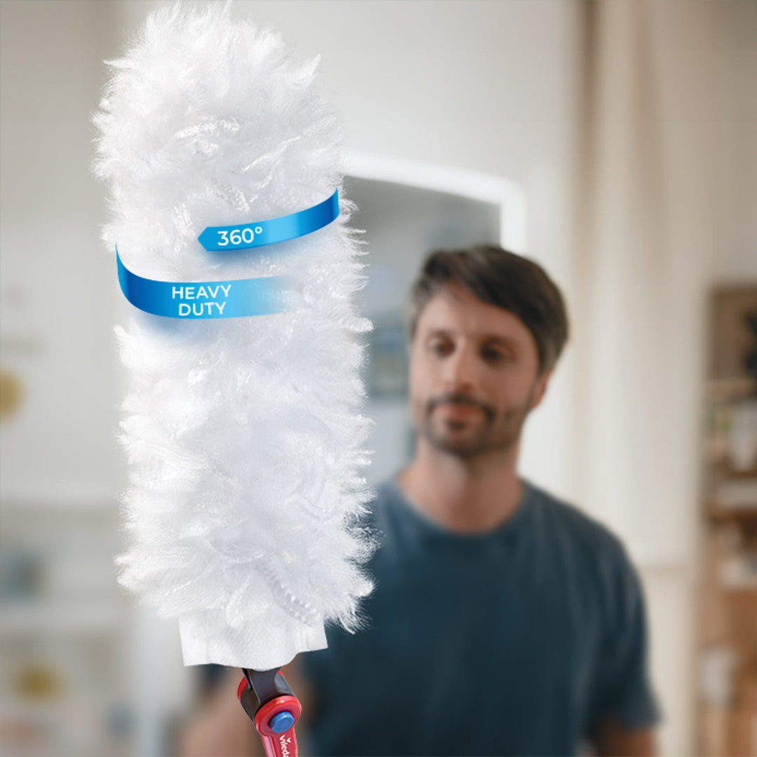 Vileda Flex&amp;Catch nadopune za metlu, 5 komada, 100% reciklirana vlakna, 360° nadopuna