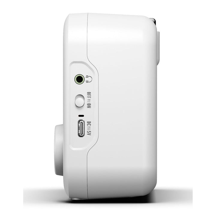 Blaupunkt prijenosni radio, DAB+ digitalni radio i FM tuner, Bluetooth, izlaz za slušalice, 2,4-inčni bočni zaslon, funkcija sata i alarma, napajanje baterijama i punjenje putem USB-C, DR8WH