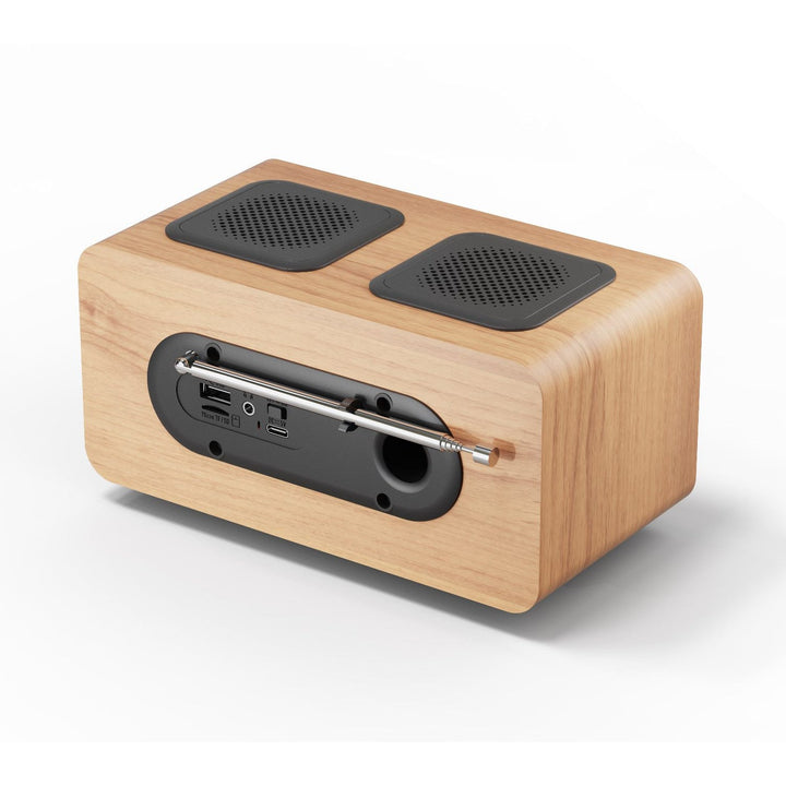 Blaupunkt prijenosni radio, DAB+ digitalni radio i FM tuner, Bluetooth, izlaz za slušalice, USB i microSD player, LCD zaslon, funkcija sata i alarma, napajanje putem USB-C punjive baterije, DR10CR