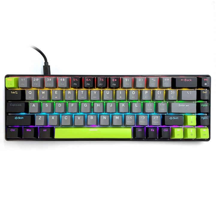 60% RED CORE MX60 MT1260 mehanička tipkovnica, pozadinsko osvjetljenje tipki, Mediatech