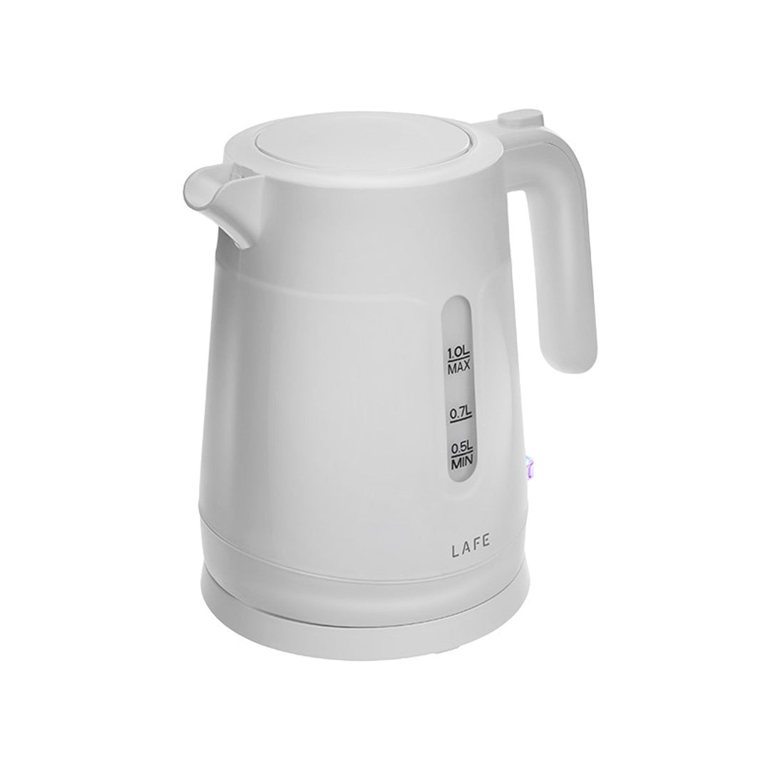 Lafe električni čajnik, zapremina 1 l, snaga 1500 W, bijela boja, Essential S