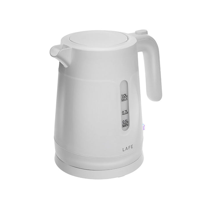 Lafe električni čajnik, zapremina 1 l, snaga 1500 W, bijela boja, Essential S