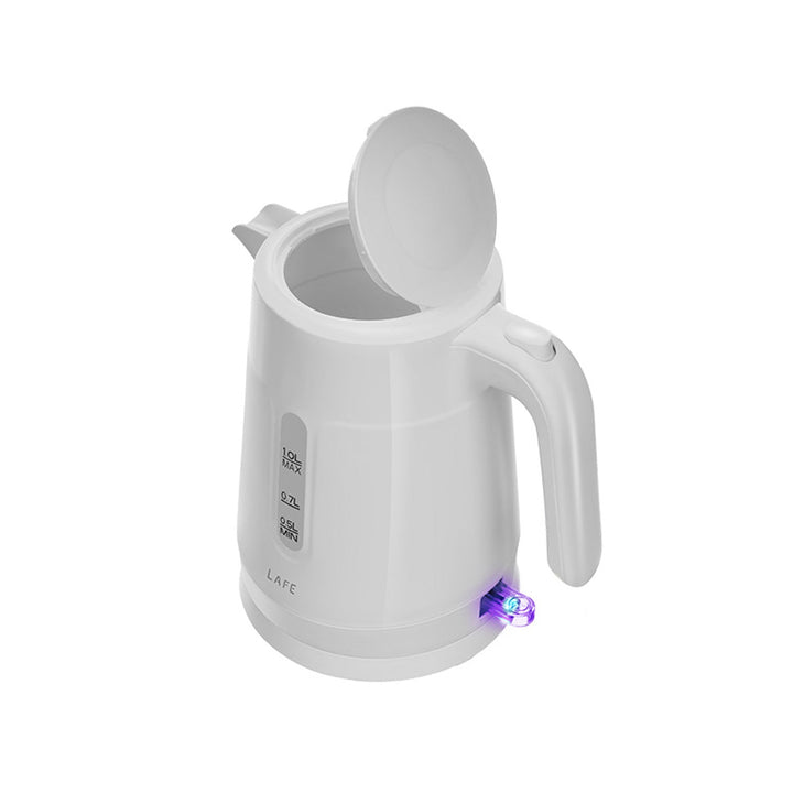 Lafe električni čajnik, zapremina 1 l, snaga 1500 W, bijela boja, Essential S