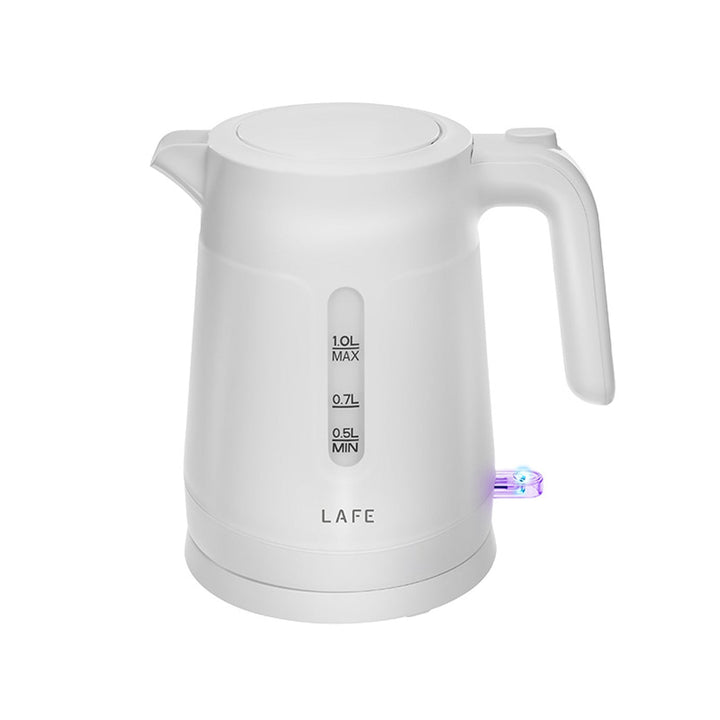 Lafe električni čajnik, zapremina 1 l, snaga 1500 W, bijela boja, Essential S