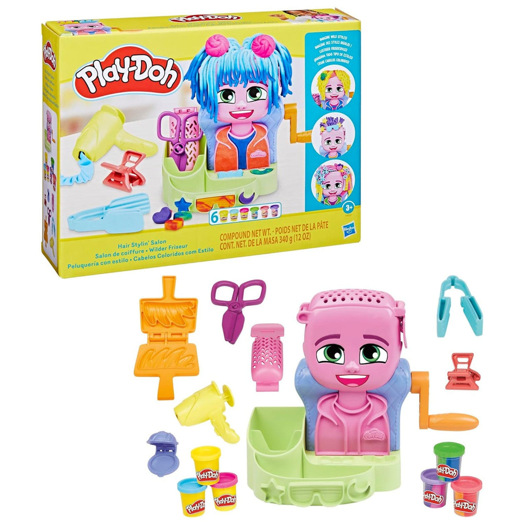 Play-Doh salon za kosu, kreativna igračka, plastelin, F8807