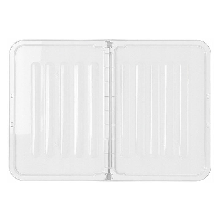 Plast Team Home Box Flex 15L spremnik s dvostrukim poklopcem, sklopivim poklopcem, sigurnosnim kopčama, proziran, 23010800