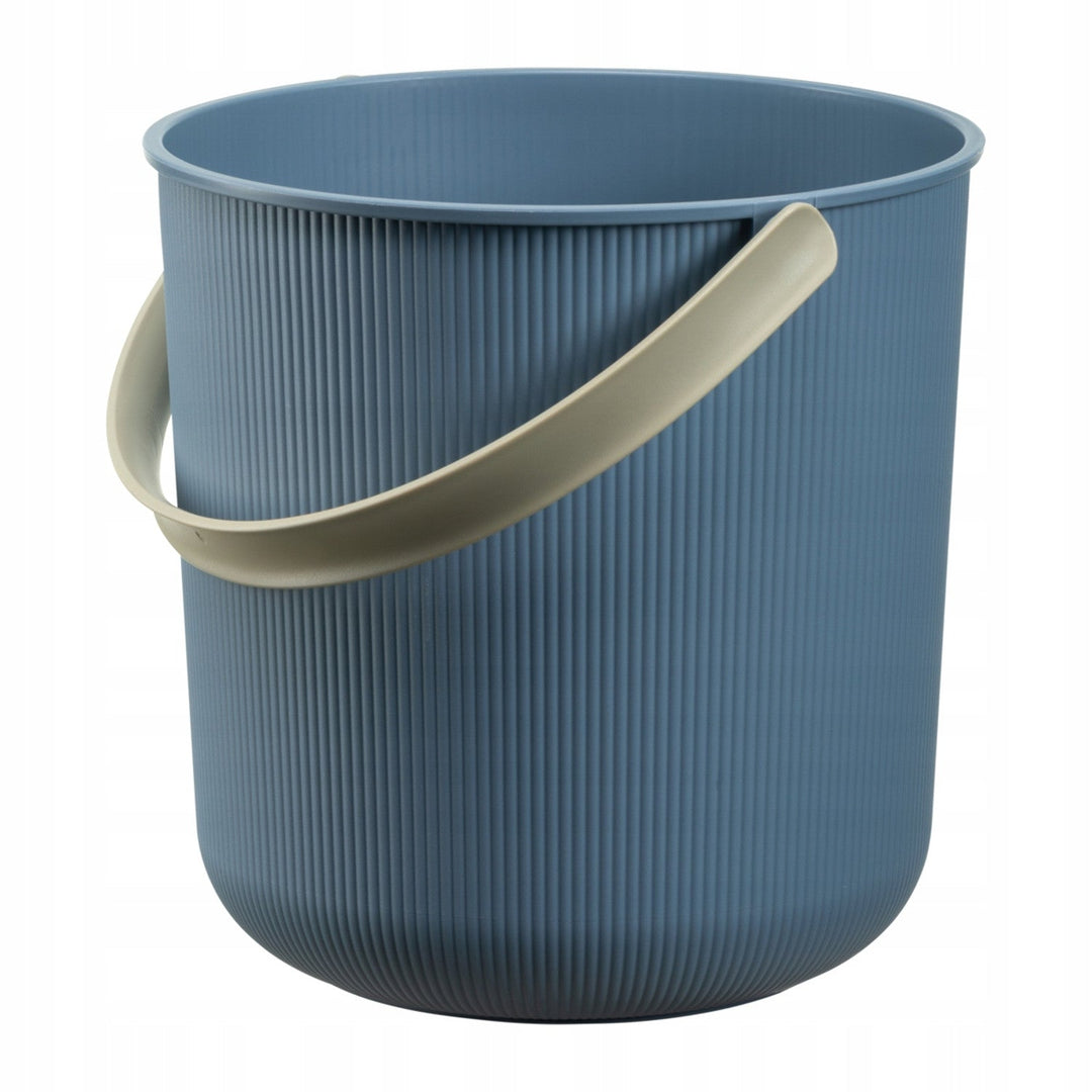Akita Plast kanta s ručkom, plava, zapremina 10 l, promjer 24 cm, reciklirani materijal, 60810805