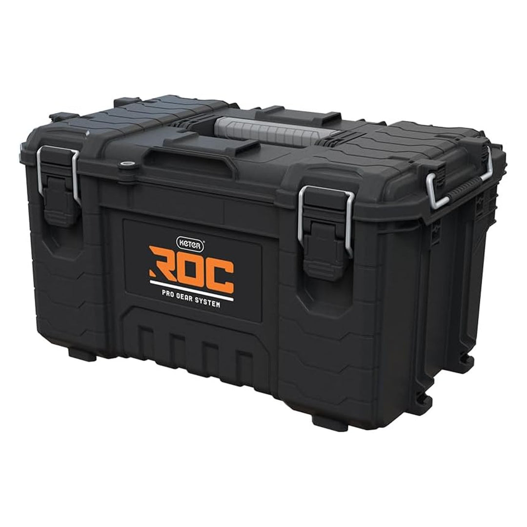 Keter ROC Pro Gear 2.0 kutija za alate, nosivost 54 kg, s Pro Mount ručkama, uključuje organizator, može se montirati na zid, 256984