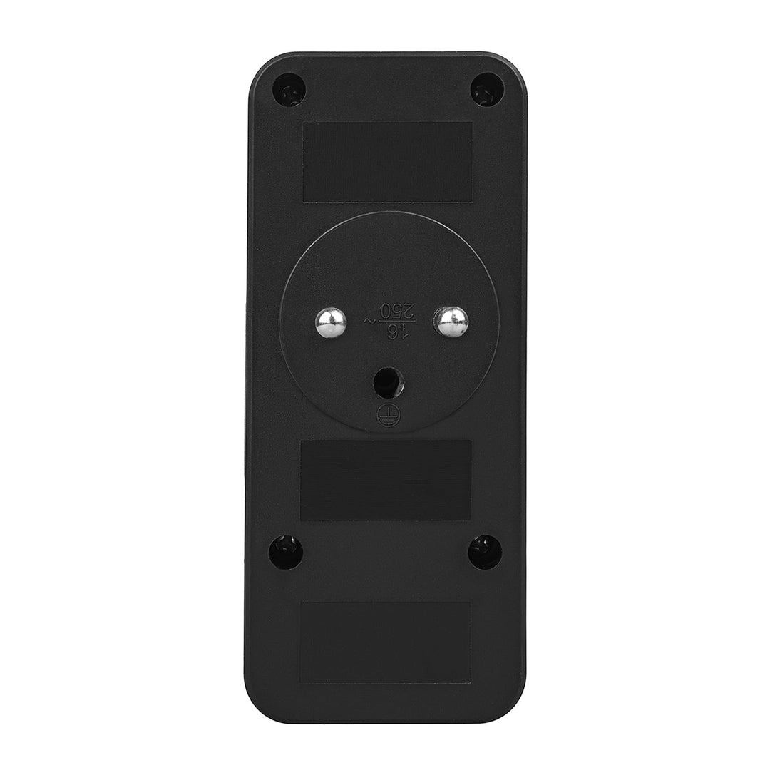 Maclean električna utičnica x3 + 4xUSB, razdjelnik s 3 utičnice, 2xUSB A, 2xUSB C PD 20W, 1x16A + 2x6A, MCE248 F/B, 2 komada