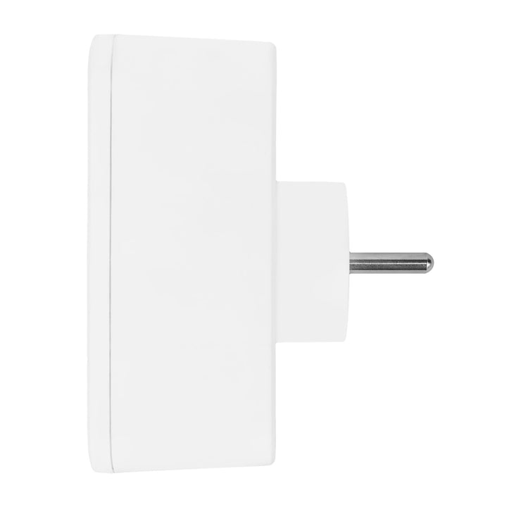 Maclean električna utičnica x2 + 4xUSB, razdjelnik s 2 utičnice, 2xUSB A, 2xUSB C PD 20W, 1x16A + 1x6A, MCE249 F/W, 2 komada