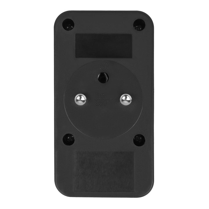 Maclean električna utičnica x2 + 4xUSB, razdjelnik s 2 utičnice, 2xUSB A, 2xUSB C PD 20W, 1x16A + 1x6A, MCE249 F/B, 3 komada