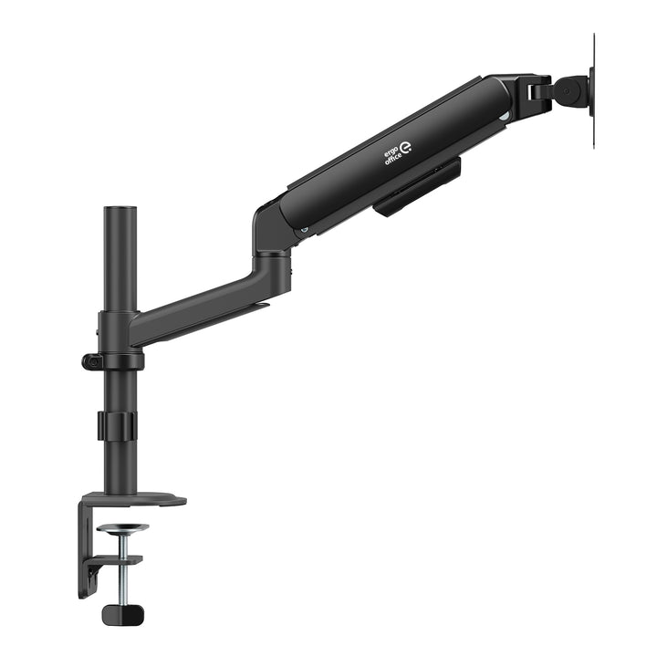 Ergo držač za monitor za ured, plinski opružni mehanizam, 17"–32", 1–10 kg, mat crna, max. VESA 100x100, ER-691 B