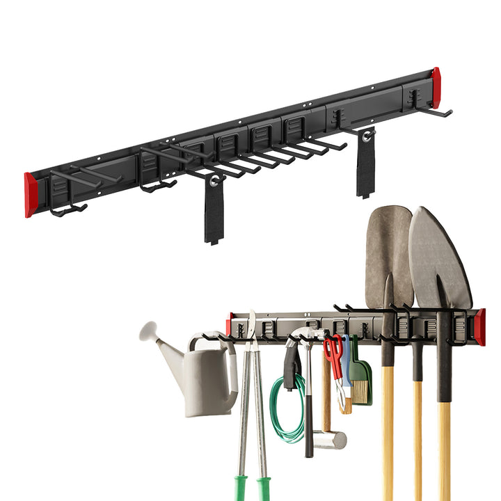 Maclean zidni organizator alata, čelik, maksimalno opterećenje 228 kg, širina 1222 mm, MC-179