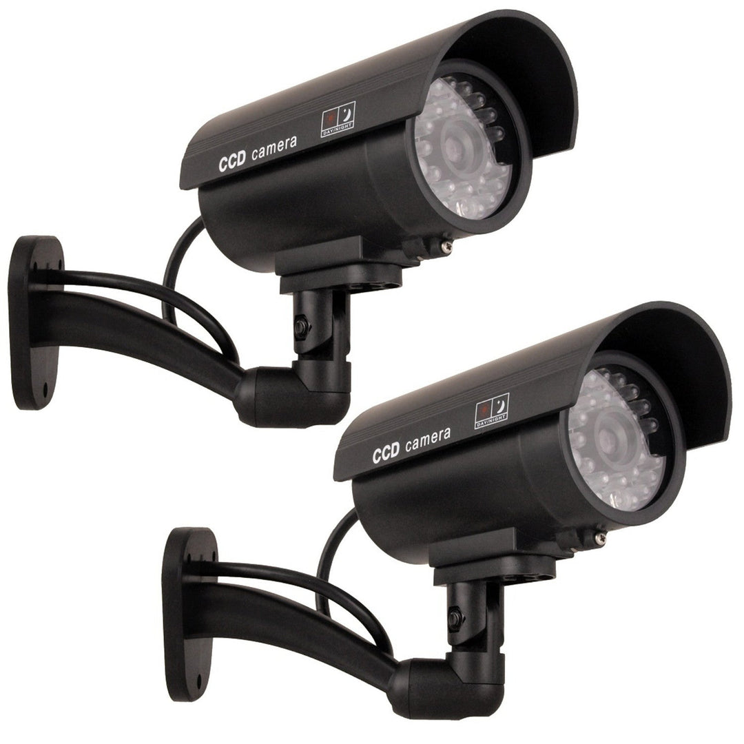 IR9000 B IR LED lažna kamera, crna trepćuća LED dioda, 2 komada