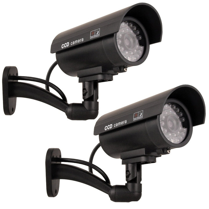 IR9000 B IR LED lažna kamera, crna trepćuća LED dioda, 2 komada