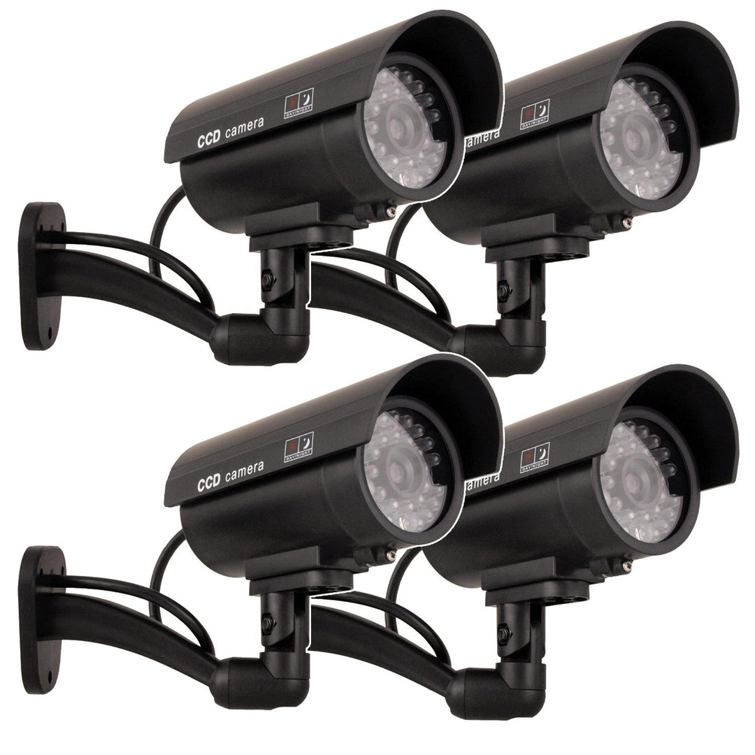 IR9000 B IR LED lažna kamera, crna trepćuća LED dioda, 4 komada