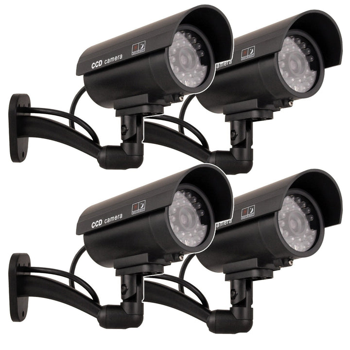 IR9000 B IR LED lažna kamera, crna trepćuća LED dioda, 4 komada