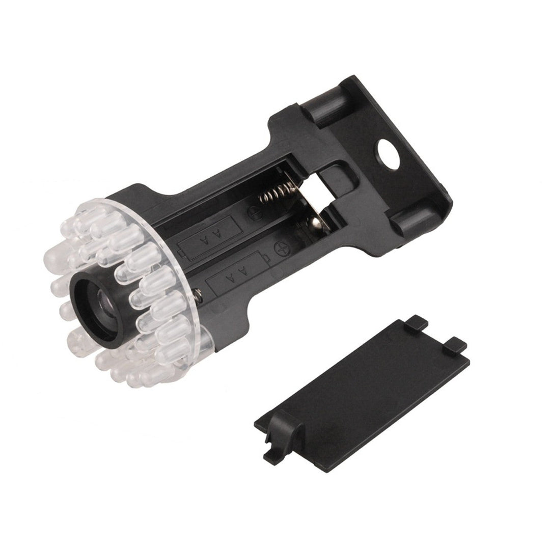 IR9000 B IR LED lažna kamera, crna + 2x AAA Varta Industrial baterije