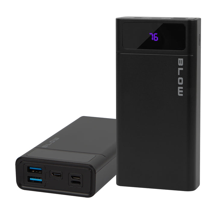 20.000 mAh PB20E Power Bank – Quick Charge 30, Power Delivery 20 W, crna, Blow