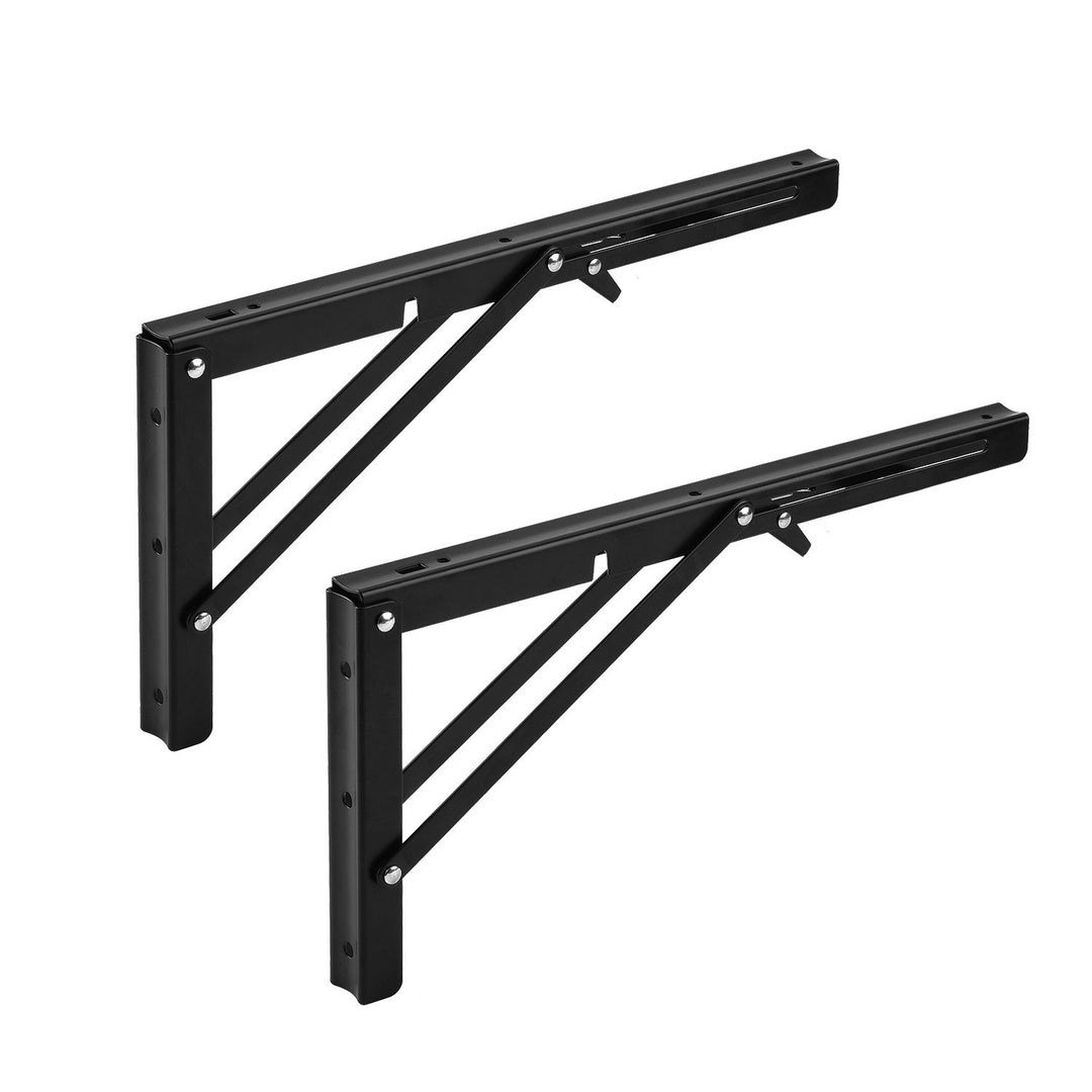 Maclean preklopni zidni nosač za policu, min. 300 mm, max. 600 mm, max. 50 kg, 2 komada, MC-195