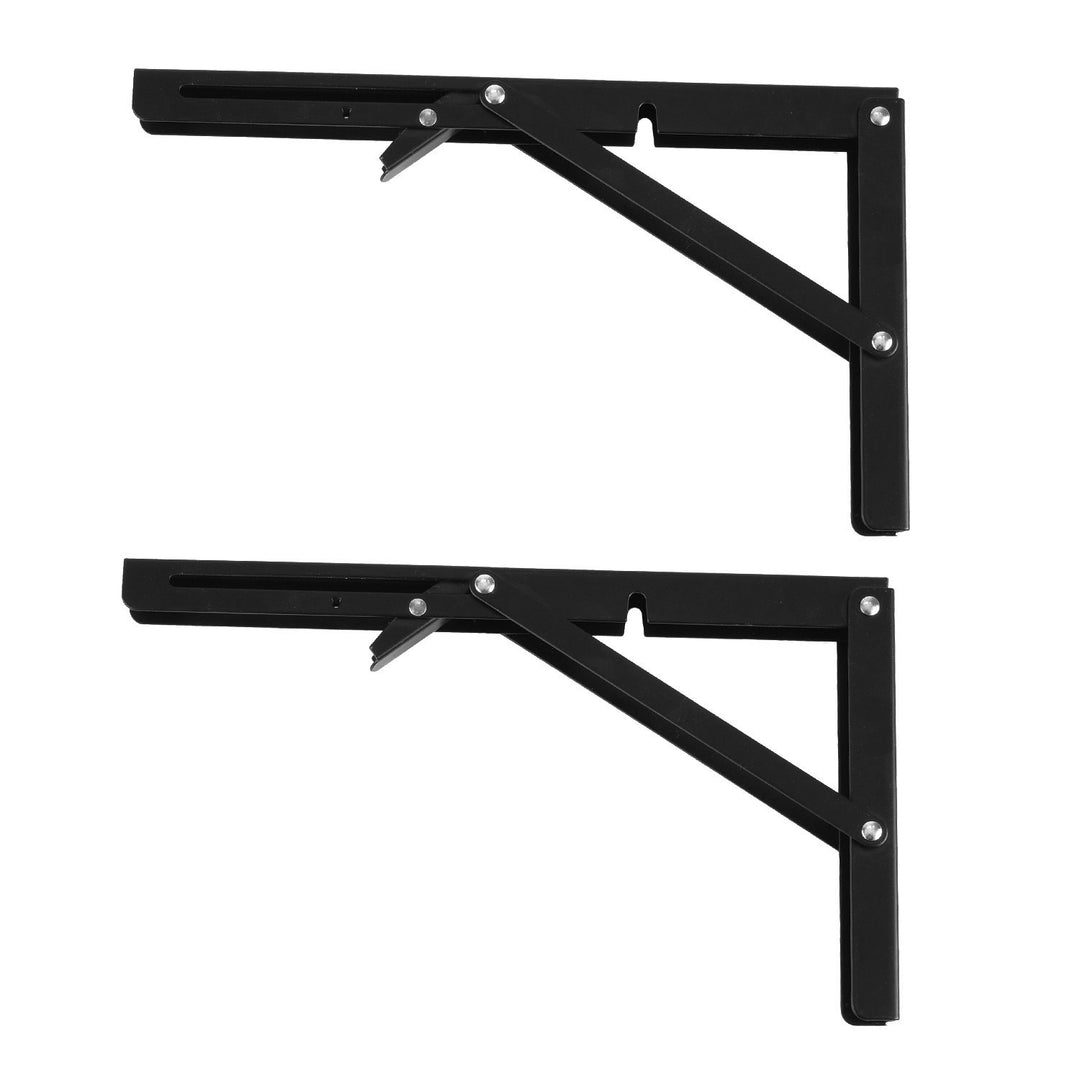 Maclean preklopni zidni nosač za policu, min. 300 mm, max. 600 mm, max. 50 kg, 2 komada, MC-195