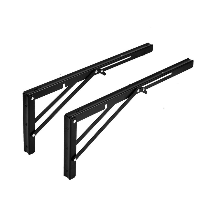 Maclean preklopni zidni nosač za policu, min. 350 mm, max. 700 mm, max. 50 kg, 2 komada, MC-196