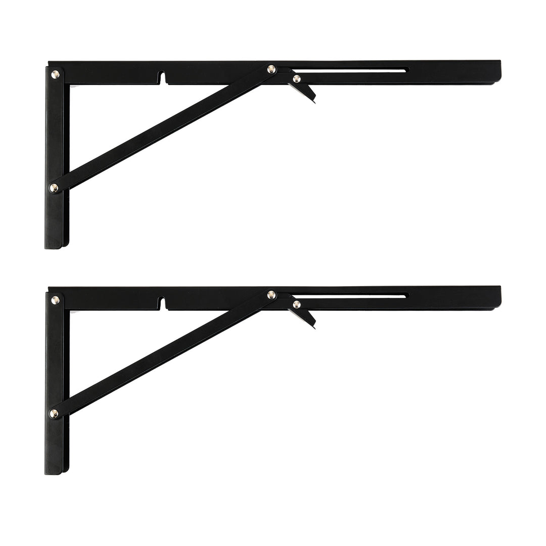 Maclean preklopni zidni nosač za policu, min. 350 mm, max. 700 mm, max. 50 kg, 2 komada, MC-196
