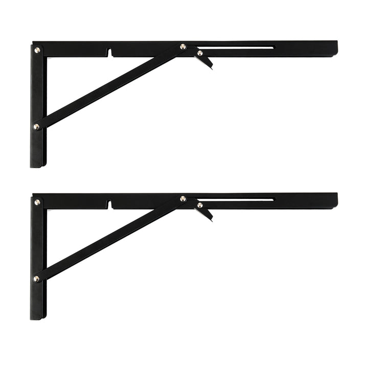 Maclean preklopni zidni nosač za policu, min. 350 mm, max. 700 mm, max. 50 kg, 2 komada, MC-196