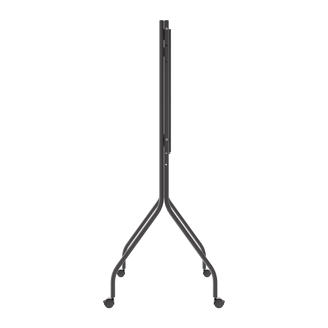 Maclean TV stalak / kolica na kotačićima, 37–80", max. nosivost 50 kg, max. VESA 600×400, crna, MC-180 B
