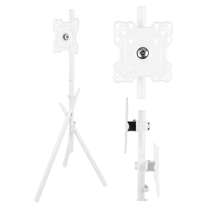 Maclean TV stalak za pod/montaža, 27–55", max. VESA 200x200, max. 60 kg, MC-181 W