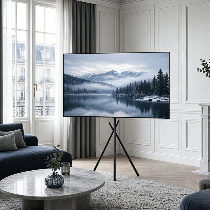Maclean TV postolje za pod/montažu, 37–80", max. VESA 600x400, max. 60 kg, MC-182 B