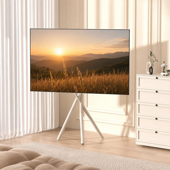 Maclean TV postolje za pod, 37–80", max. VESA 600x400, max. 60 kg, MC-182 W