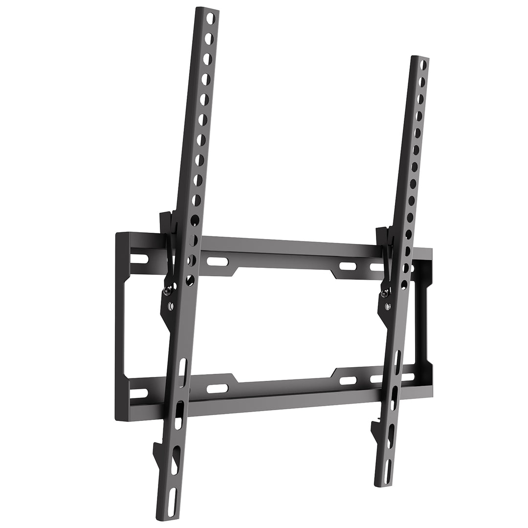 Maclean TV nosač / držač, max VESA 400×400, 32–75", do 45 kg, crni, podešavanje nagiba 0°–8°, MC-187