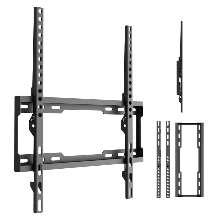 Maclean TV nosač / držač, max VESA 400×400, 32–75", do 45 kg, crni, podešavanje nagiba 0°–8°, MC-187