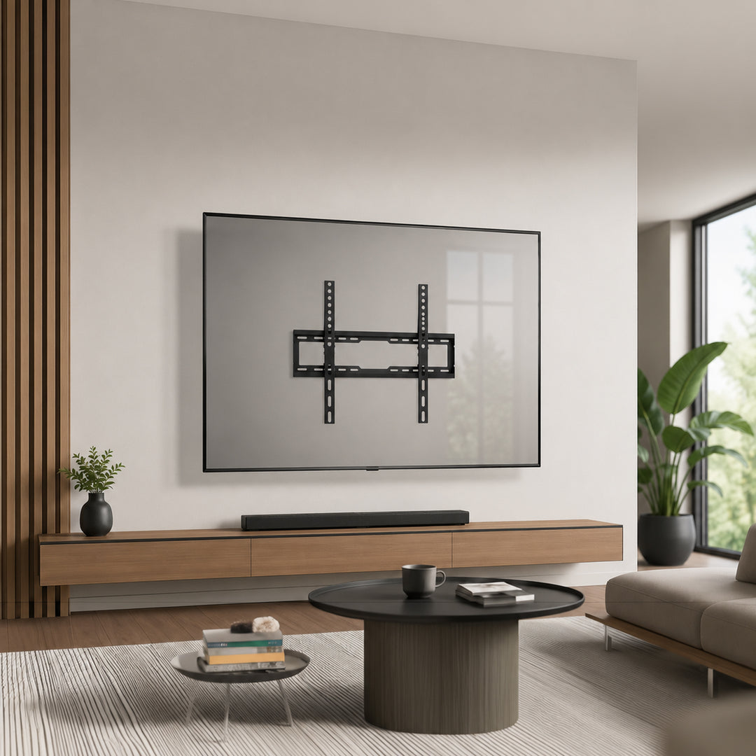 Maclean TV nosač / držač, max VESA 600x400, 37–86", do 45 kg, crni, podešavanje nagiba 0°–8°, MC-188