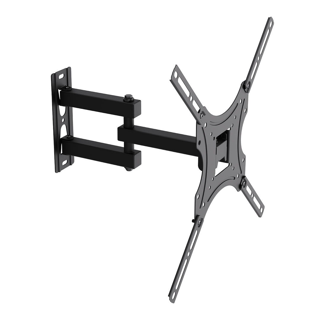 Maclean TV nosač / držač, max VESA 400x400, 32–55", do 25 kg, crni, nagib 0°–-15° i rotacija +90°–-90°, MC-190