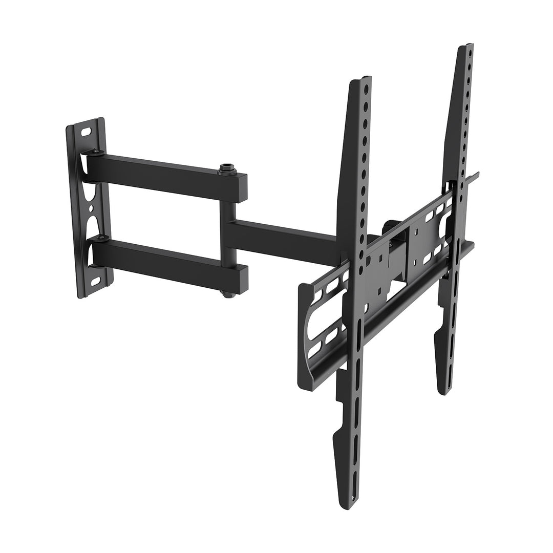 Maclean TV nosač / držač, max VESA 400x400, 32–55", do 30 kg, crni, nagibna podesivost +2°–-10° i rotacijska podesivost +90°–-90°, MC-191