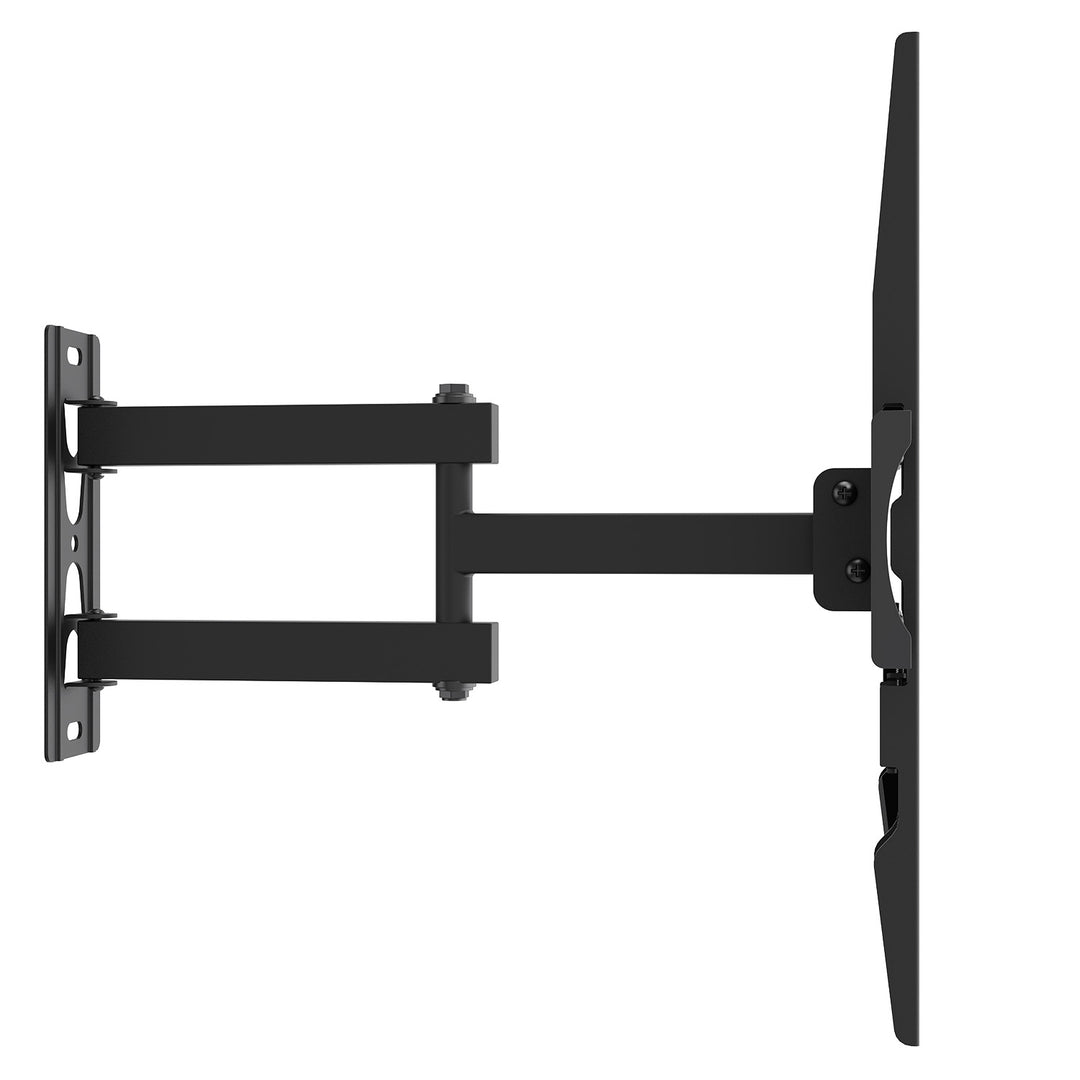 Maclean TV nosač / držač, max VESA 400x400, 32–55", do 30 kg, crni, nagibna podesivost +2°–-10° i rotacijska podesivost +90°–-90°, MC-191