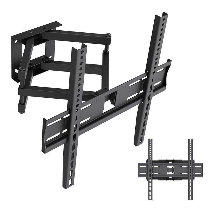 Maclean TV nosač / držač, max VESA 400x400, 32–70", do 40 kg, crni, nagib +12°–-12° i rotacija +60°–-60°, MC-192