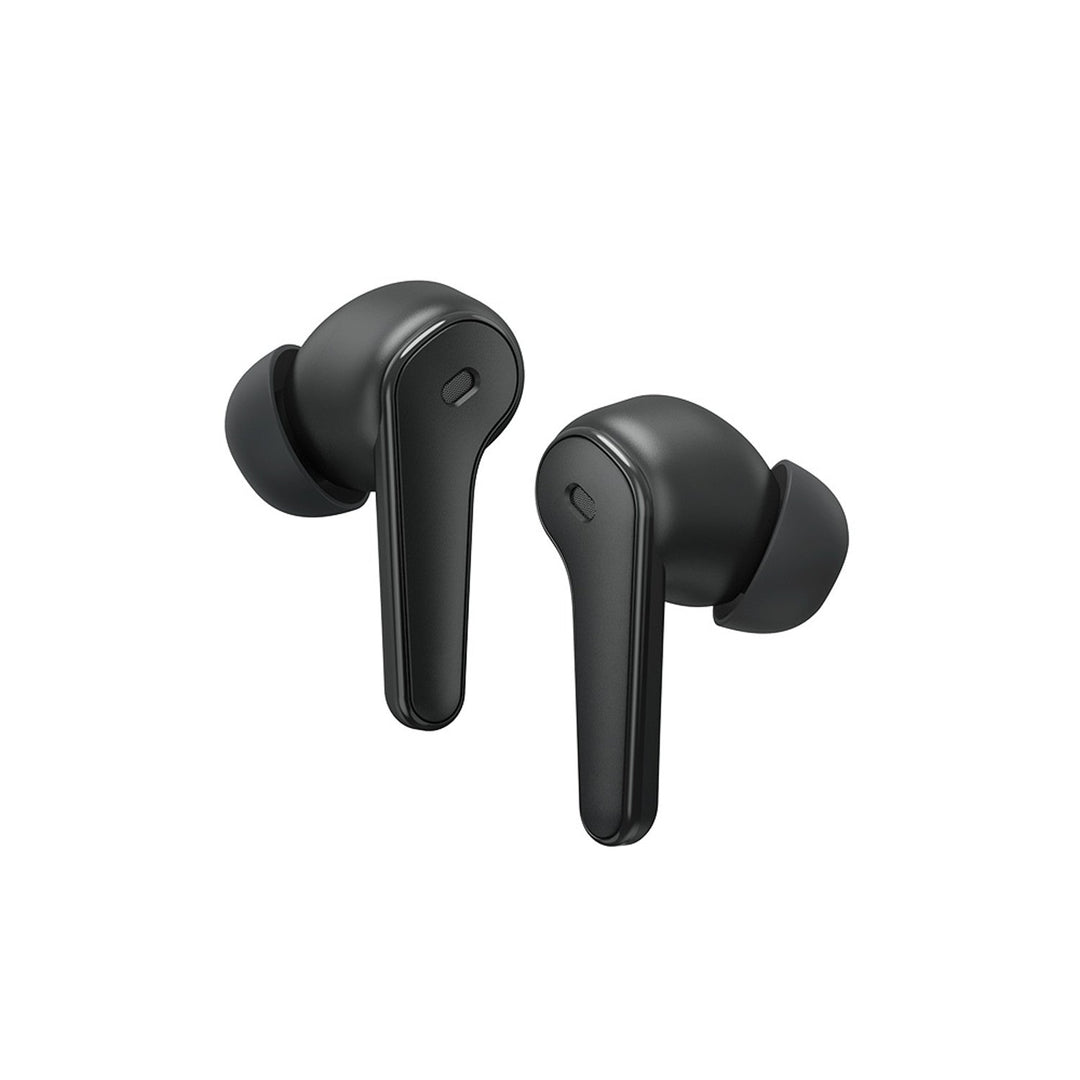 Savio bežične slušalice, Bluetooth 5.3, ENC, USB-C, crne, SAVSLTWS-11