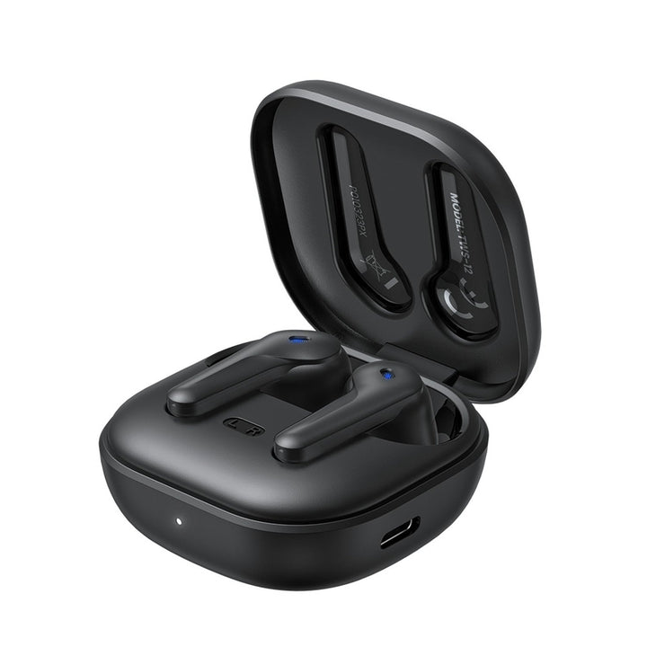 Savio bežične slušalice, Bluetooth 5.3, ANC, USB-C, crne