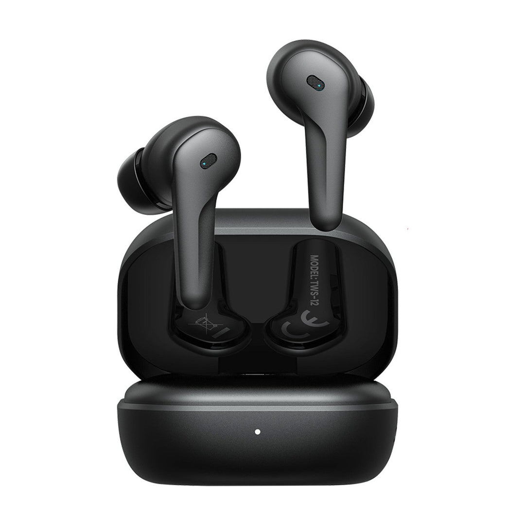 Savio bežične slušalice, Bluetooth 5.3, ANC, USB-C, crne