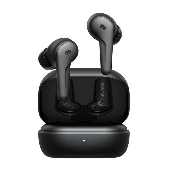 Savio bežične slušalice, Bluetooth 5.3, ANC, USB-C, crne
